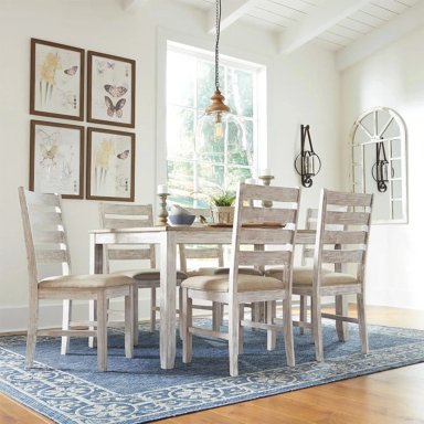 JUEGO DE COMEDOR ASHLEY SKEMPTON 6S - 7