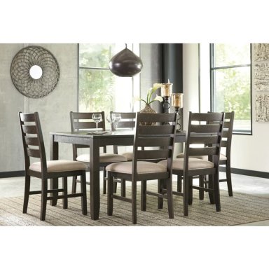 JUEGO DE COMEDOR ASHLEY ROKANE 6 SILLAS - 2