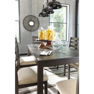 JUEGO DE COMEDOR ASHLEY ROKANE 6 SILLAS - 5