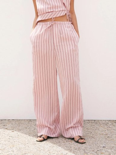 PANTALÓN MUJER SFERA RAYAS - 1