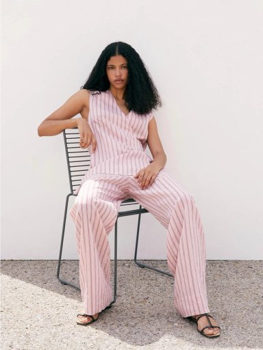 PANTALÓN MUJER SFERA RAYAS - 2
