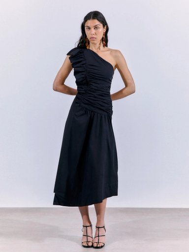 VESTIDO MUJER SFERA ALGODÓN LARGO - 5