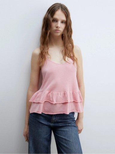 SWEATER MUJER SFERA SIN MANGAS - 1