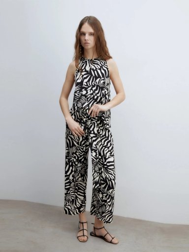 PANTALÓN MUJER SFERA CULOTTE PRINT - 3
