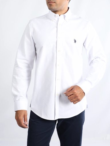 CAMISA HOMBRE US POLO ASSN ALGODÓN MANGA LARGA - 1