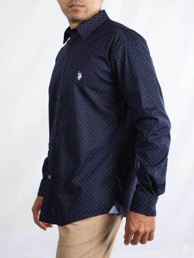 CAMISA HOMBRE US POLO ASSN ALGODÓN MANGA LARGA - 2
