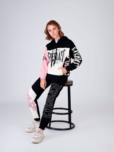 PANTALÓN MUJER EVERLAST ALGODÓN JOGGER CUT - 1