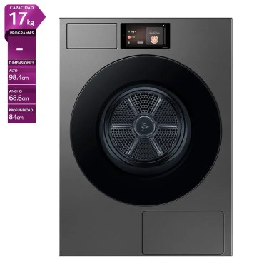 SECADORA DE ROPA BOMBA DE CALOR SAMSUNG DV90F17CDS BE SPOKE 17KG GRIS - 1
