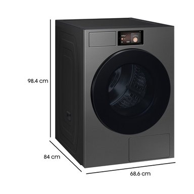 SECADORA DE ROPA BOMBA DE CALOR SAMSUNG DV90F17CDS BE SPOKE 17KG GRIS - 3