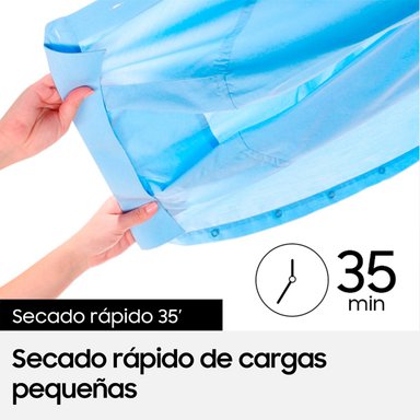 SECADORA DE ROPA SAMSUNG BOMBA DE CALOR 9KG SMARTTHINGS DV90CGC2A0AEZS - 5