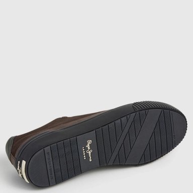 ZAPATILLAS HOMBRE PEPE JEANS  CAFÉ BEN EVOLUTION - 4