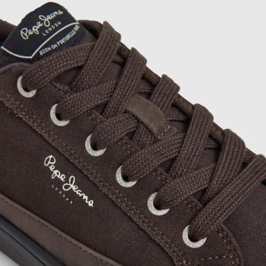 ZAPATILLAS HOMBRE PEPE JEANS  CAFÉ BEN EVOLUTION - 5