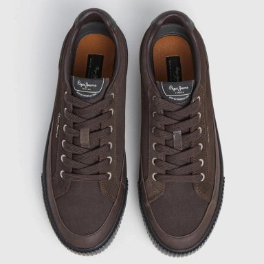 ZAPATILLAS HOMBRE PEPE JEANS  CAFÉ BEN EVOLUTION - 3