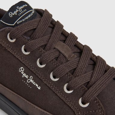 ZAPATILLAS HOMBRE PEPE JEANS  CAFÉ BEN EVOLUTION - 5