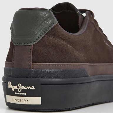 ZAPATILLAS HOMBRE PEPE JEANS  CAFÉ BEN EVOLUTION - 6