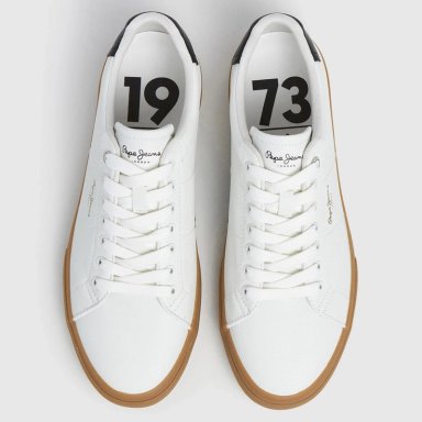 ZAPATILLAS HOMBRE PEPE JEANS BLANCO KENTON BASE - 3