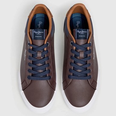 ZAPATILLAS HOMBRE PEPE JEANS CAFÉ KENTON COURT - 3