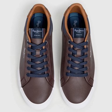 ZAPATILLAS HOMBRE PEPE JEANS CAFÉ KENTON COURT - 3