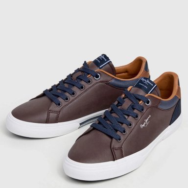 ZAPATILLAS HOMBRE PEPE JEANS CAFÉ KENTON COURT - 2