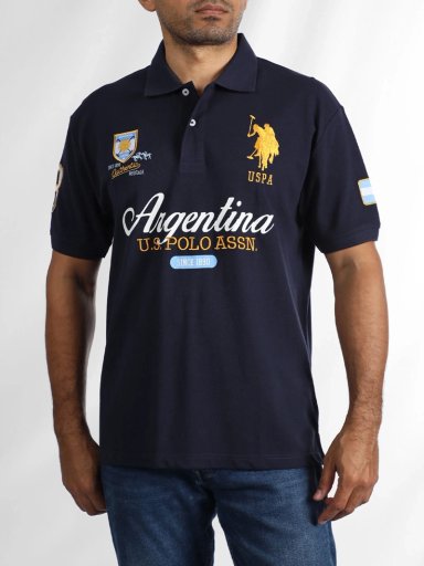 POLERA HOMBRE US POLO ASSN ALGODÓN MANGA CORTA - 1