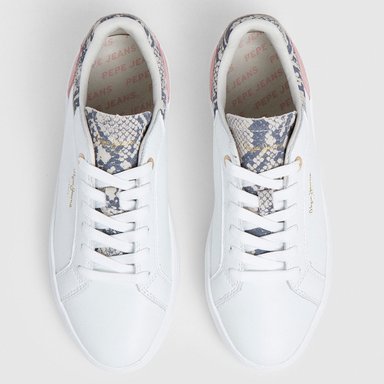 ZAPATILLAS MUJER PEPE JEANS CASUALES BLANCO CAMDEN TWIST - 3
