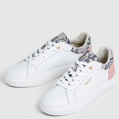 ZAPATILLAS MUJER PEPE JEANS CASUALES BLANCO CAMDEN TWIST - 2