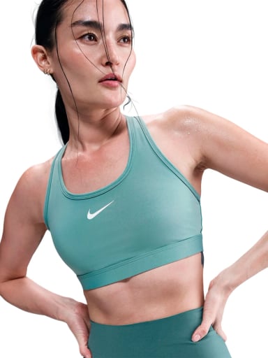 PETO DEPORTIVO MUJER NIKE SWOOSH SOPORTE MEDIO - 1