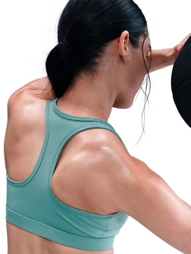 PETO DEPORTIVO MUJER NIKE SWOOSH SOPORTE MEDIO - 2