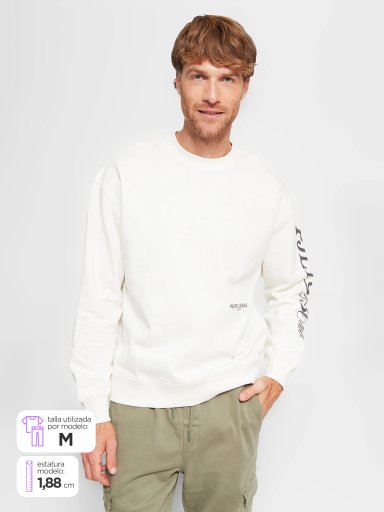 POLERÓN HOMBRE PEPE JEANS ALGODÓN CUELLO REDONDO - 1