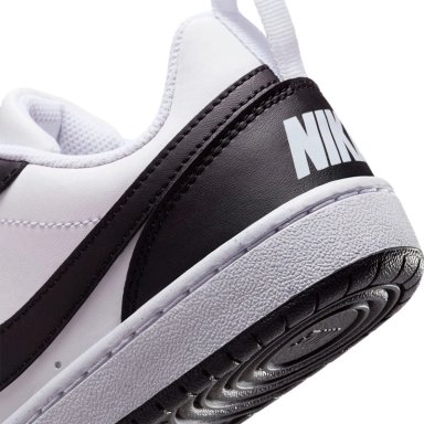 ZAPATILLAS NIÑO NIKE URBANO NEGRO COURT BOROUGH LOW RECRAFT - 8