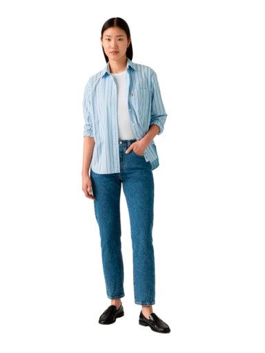 JEANS MUJER LEVI'S 501 CROP - 1