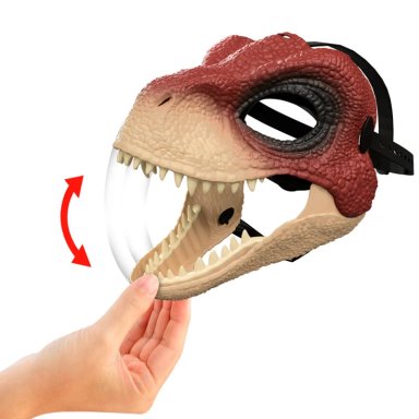 JURASSIC WORLD JUGUETE REBIRTH MÁSCARA RAPTOR - 3