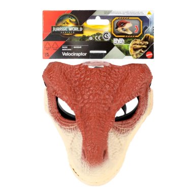 JURASSIC WORLD JUGUETE REBIRTH MÁSCARA RAPTOR - 6