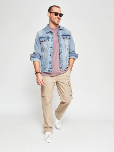 CHAQUETA HOMBRE INDEX ALGODÓN DENIM BÁSICA - 4