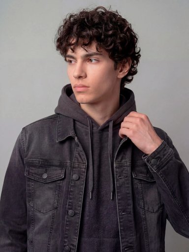 CHAQUETA HOMBRE INDEX ALGODÓN DENIM BÁSICA - 3