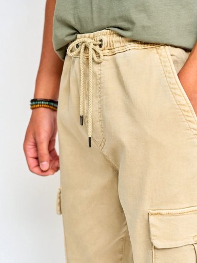 PANTALÓN HOMBRE INDEX ALGODÓN BOLSILLOS CARGO - 3