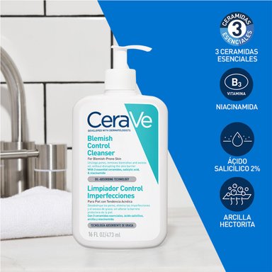 GEL LIMPIADOR CERAVE ESPUMOSO 473 ML - 4