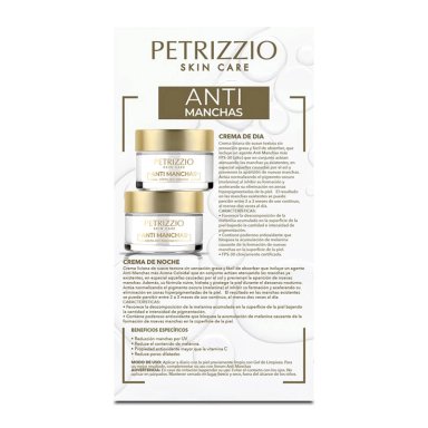 SET DE CREMAS PETRIZZIO TRATAMIENTO ANTIMANCHAS DÍA 50 GR + NOCHE 50 GR - 3