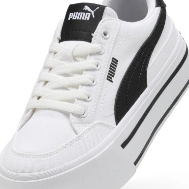 ZAPATILLAS MUJER PUMA CASUALES BLANCO COURT CLASSIC VULC FS PLATFORM WNS - 4