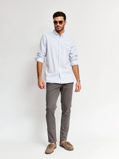 PANTALÓN HOMBRE MARQUIS ALGODÓN SLIM CHINO LAVADO - 4