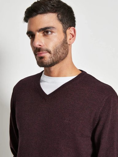 SWEATER HOMBRE REGATTA ALGODÓN CUELLO EN V - 3