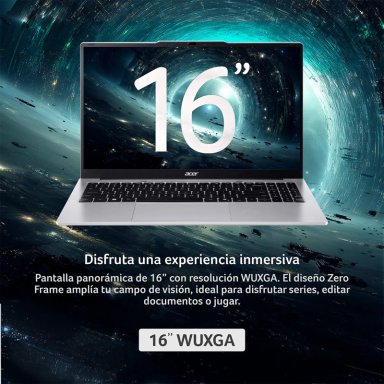 NOTEBOOK ACER ASPIRE LITE AL16-53P-578Y-1 INTEL CORE ULTRA 5 16GB RAM 512GB SSD 16” - 3