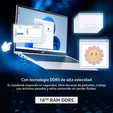 NOTEBOOK ACER ASPIRE LITE AL15-72P-79W5-1 INTEL CORE I7 16GB RAM 512GB SSD 15.6" - 5