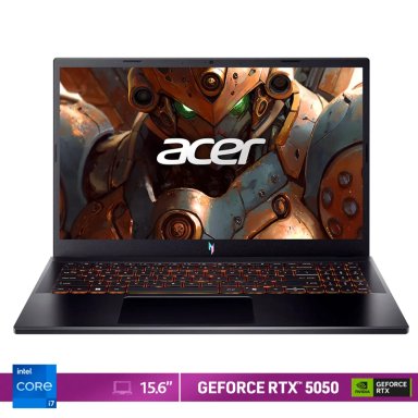 NOTEBOOK ACER GAMER NITRO 5 ANV15-52-73S9-1 INTEL CORE I7 24GB RAM 512GB SSD NVIDIA RTX5050 15.6" - 1
