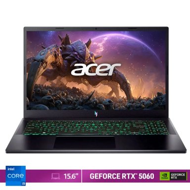 NOTEBOOK ACER GAMER NITRO 5 ANV15-52-96J3-1 INTEL CORE I9 32GB RAM 1TB SSD NVIDIA RTX5060 15.6 - 1