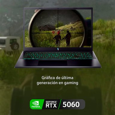 NOTEBOOK ACER GAMER NITRO 5 ANV15-52-96J3-1 INTEL CORE I9 32GB RAM 1TB SSD NVIDIA RTX5060 15.6 - 4