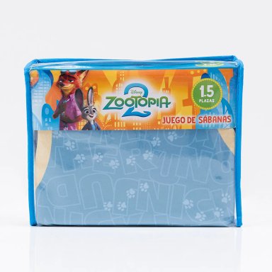JUEGO DE SÁBANAS DISNEY ZOOTENN 1.5 PLAZAS - 3
