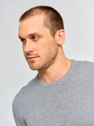 SWEATER HOMBRE MARQUIS ALGODÓN CUELLO REDONDO TEXTURADO - 3