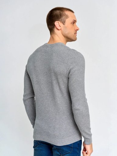 SWEATER HOMBRE MARQUIS ALGODÓN CUELLO REDONDO TEXTURADO - 2