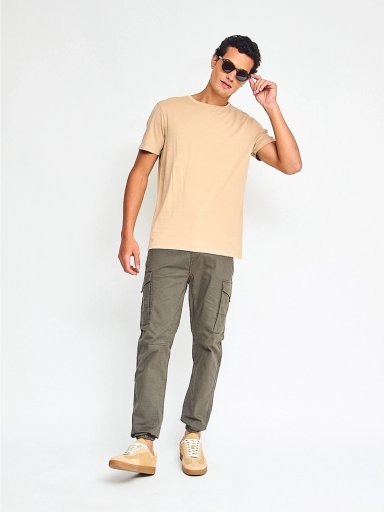 PANTALÓN HOMBRE BARBADOS ALGODÓN JOGGER CARGO CHINO - 4